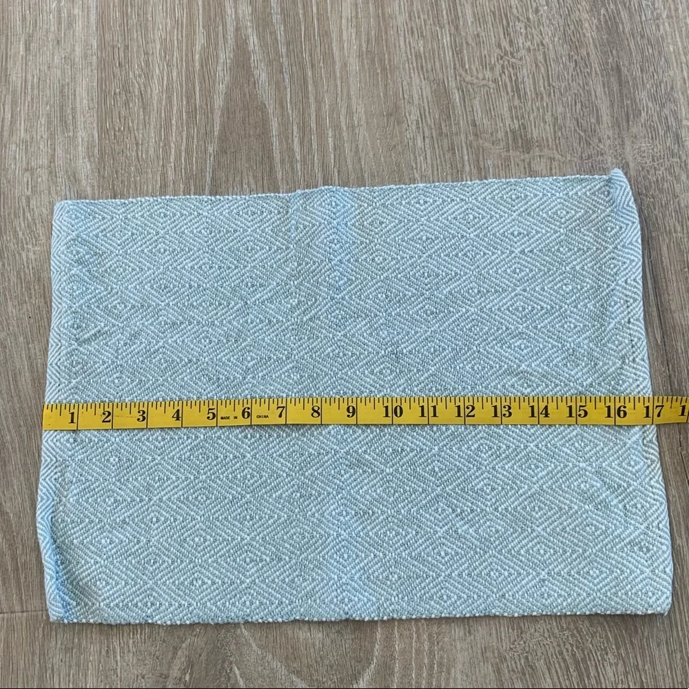 Blue and White Cloth Placemat set of six 6